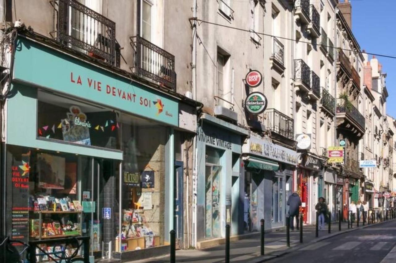 Bright Apartment With Large Terrace Nantes Exterior foto